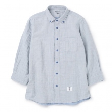 BEDWIN-8:S B.D GAUZE CHECK SHIRTS 「RATH」 - Sax
