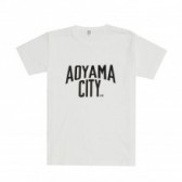 Mr.GENTLEMAN-AOYAMA CITY TEE - White
