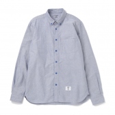 BEDWIN-L:S B.D OX SHIRTS 「BRIAN」 - Navy