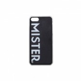 Mr.GENTLEMAN-iPhone case 「MISTER」 - Black