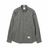 BEDWIN-L:S B.D BROAD SHIRT「BRIAN」 - Gray