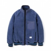 BEDWIN-BOA FLEECE JKT「ESTEVEZ」 - Blue