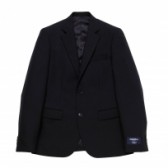 Mr.GENTLEMAN-WOOL SET UP JACKET - Black