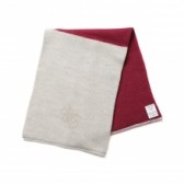 MOUNTAIN RESEARCH-British Beanie - Ivory × Red