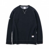 BEDWIN-L:S OG FREEDOM C-NECK SWEAT「LOU」 - Black