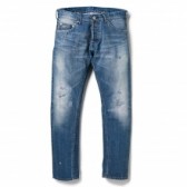 DELUXE CLOTHING-SAVAGE ROCKER - Indigo