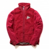 and wander-fleece jacket - Red