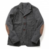 ENGINEERED GARMENTS-Bedford Jacket - Heavy Brushed HB - Dk.Grey