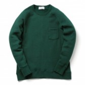 FLISTFIA-Classic Crew Neck Sweat - Forest Green