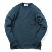 FLISTFIA-Classic Crew Neck Sweat - Prussian Blue