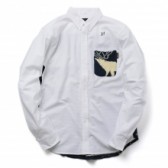 HABANOS-NORDIC WOOL B.D SHIRTS - Navy