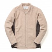 MOUNTAIN RESEARCH--Pile Cardigan - Beige