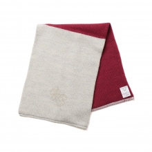 MOUNTAIN RESEARCH / British Beanie - Ivory × Red