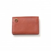 JAM HOME MADE-ARIZONA LEATHER CARD CASE - Brown