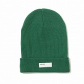NAISSANCE-COTTON KNIT CAP - Green