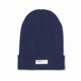 NAISSANCE-COTTON KNIT CAP - Navy