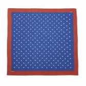 NAISSANCE-ORIGINAL YACHT PRINT SCARF - Navy