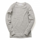 FLISTFIA-Crew Neck Sweat - Light Gray