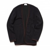 FLISTFIA-Piping Cardigan - Navy