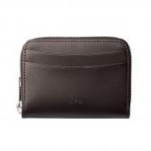 A.P.C.-スモールコインケース - Dark Marron