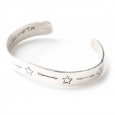 METAPHORE-ALOIS WAGNER STAR&ARROW BANGLE - Silver