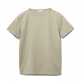 NAISSANCE-BOAT NECK T-SHIRT - Khaki