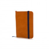 hobo-Creased Leather Book Jacket