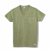 NAISSANCE-V-NECK T-SHIRT - Green
