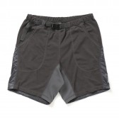 and wander-pile short pants - Gray