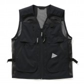 and wander-trek vest - Black