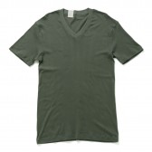 N.HOOLYWOOD EXCHANGE SERVICE-17-6125 V NECK T-SHIRT - Sage Green