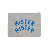 Mr.GENTLEMAN-CHAMPION SWEAT CLUTCH 「MISTER MISTER」 - Grey