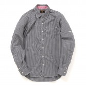 METAPHORE-GINGHAM CHECK SHIRTS - Black