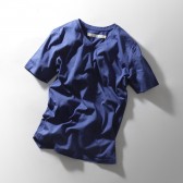CURLY-SS RM V-NECK TEE