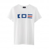 A.P.C.-マリンフラッグTシャツ - White