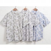 GOODENOUGH IVY-CAMO STRIPE SWITCH S:S B.D SHIRT