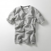 CURLY-LUSTER POPOVER BORDER TEE