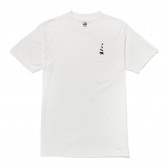 MOUNTAIN RESEARCH-Pocket Tee - White