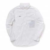 MOUNTAIN RESEARCH-Q.D. Shirt - White
