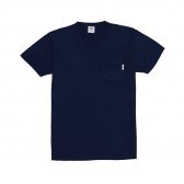 Mr.GENTLEMAN-SOUVENIR V-NECK TEE - Navy