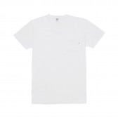 Mr.GENTLEMAN-SOUVENIR V-NECK TEE - White