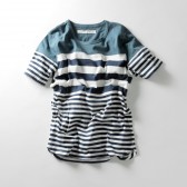 CURLY-COMFUSED SS BORDER TEE
