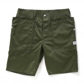 SASSAFRAS-FALL LEAF PANTS 1:2 - T:C West Point - Olive