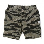 SASSAFRAS-FALL LEAF SPRAYER PANTS 1:2 - Weeds Poplin - Tiger Camo