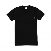 Mr.GENTLEMAN-SOUVENIR V NECK TEE - Black