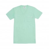 Mr.GENTLEMAN-SOUVENIR V NECK TEE - Mint