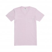 Mr.GENTLEMAN-SOUVENIR V NECK TEE - Pink