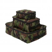 Mr.GENTLEMAN-master-piece TRAVEL POUCH SET - Camo