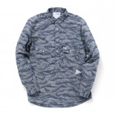 and wander-mountain JQ dungaree shirt for MEN - blue