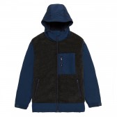 Mr.GENTLEMAN-BOA MOUNTAIN PARKA - Navy